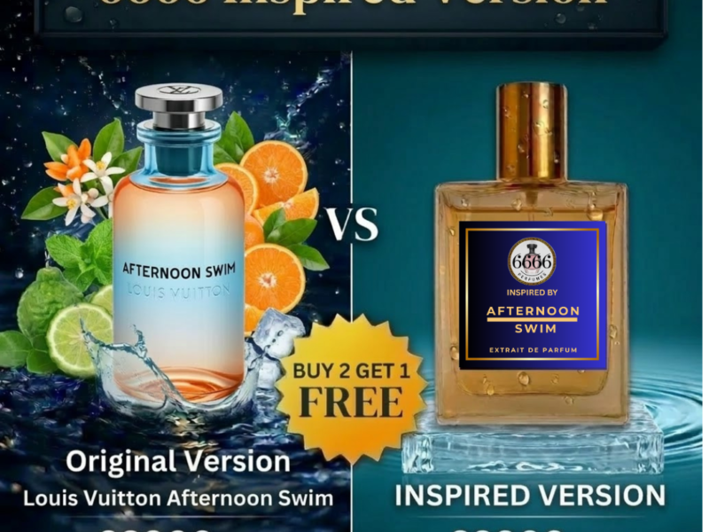 Afternoon Swim inspired perfume price comparison with Louis Vuitton Afternoon Swim fragrance