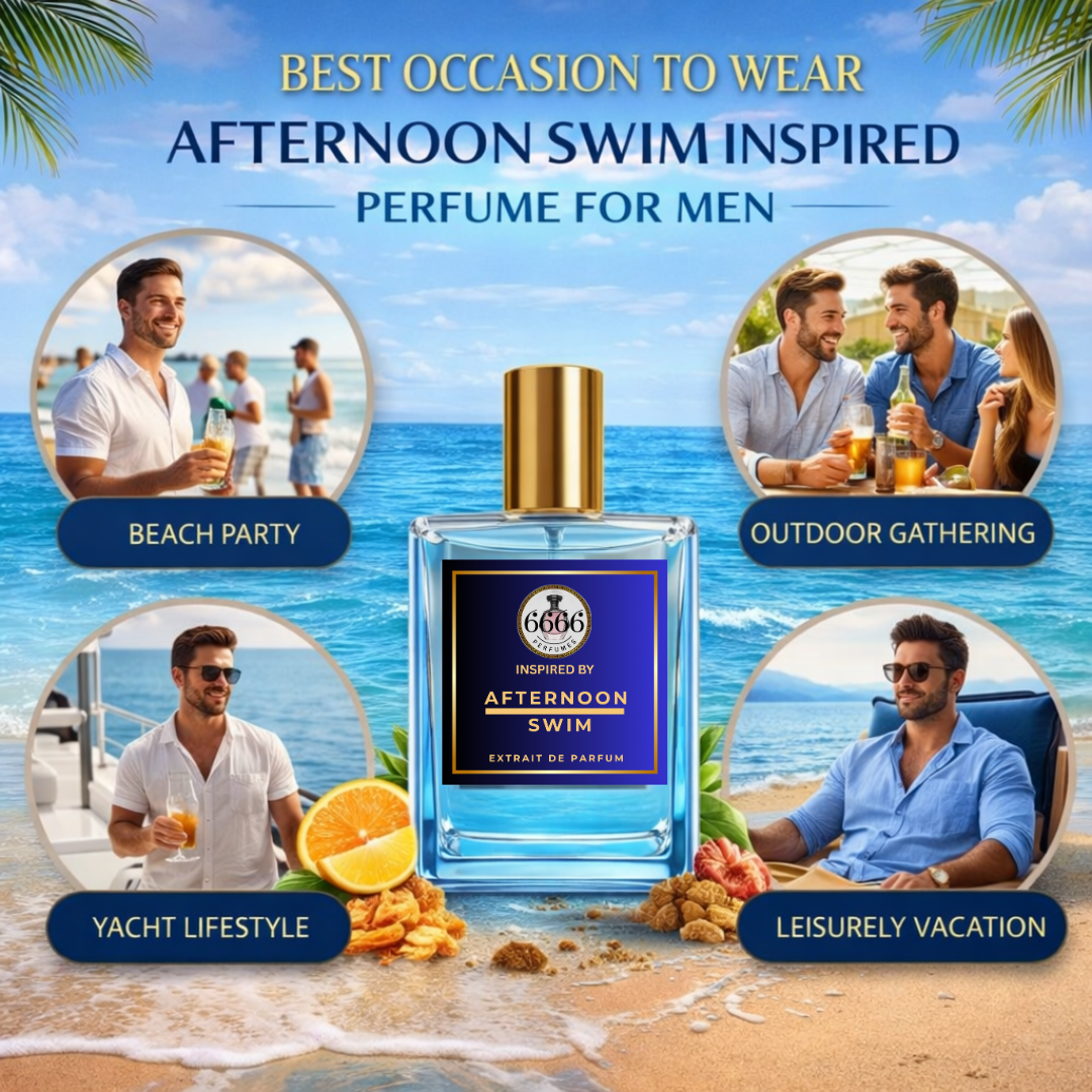 Best occasions to wear Afternoon Swim inspired perfume including office travel beach and daily wear