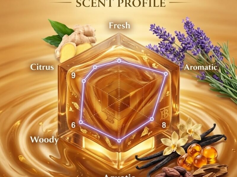 Burberry Goddess scent profile featuring creamy vanilla, aromatic lavender and warm gourmand sweetness.