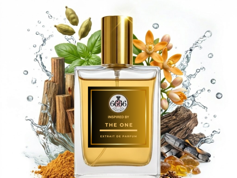 DNG The One inspired perfume by 6666 Perfumes extrait de parfum for men long lasting spicy amber fragrance under 1000 in India