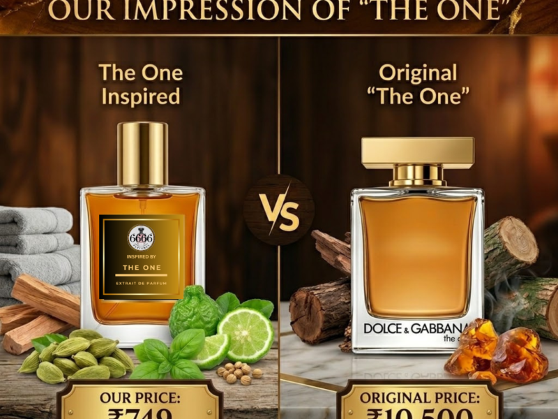 DNG The One price comparison original vs inspired perfume under 1000 India extrait de parfum vs EDT performance comparison