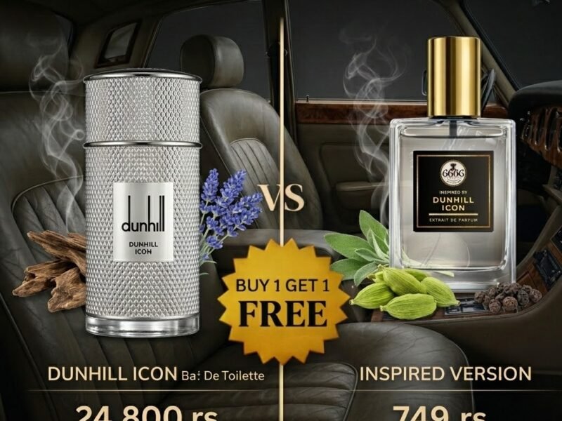 Dunhill Icon price comparison original vs inspired perfume under 1000 India extrait vs EDT fresh fragrance