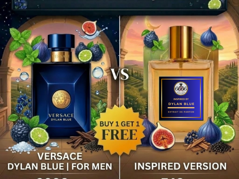 Dylan Blue Inspired Perfume vs Designer Original Comparison