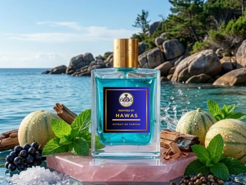 fresh summer perfume inspired by Rasasi Hawas designed for confident modern men.