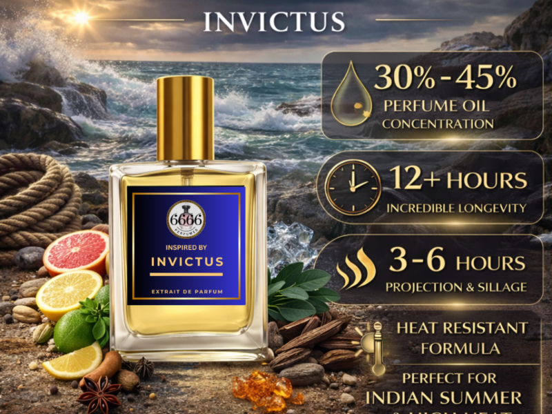 Invictus inspired perfume performance chart longevity projection versatility rating