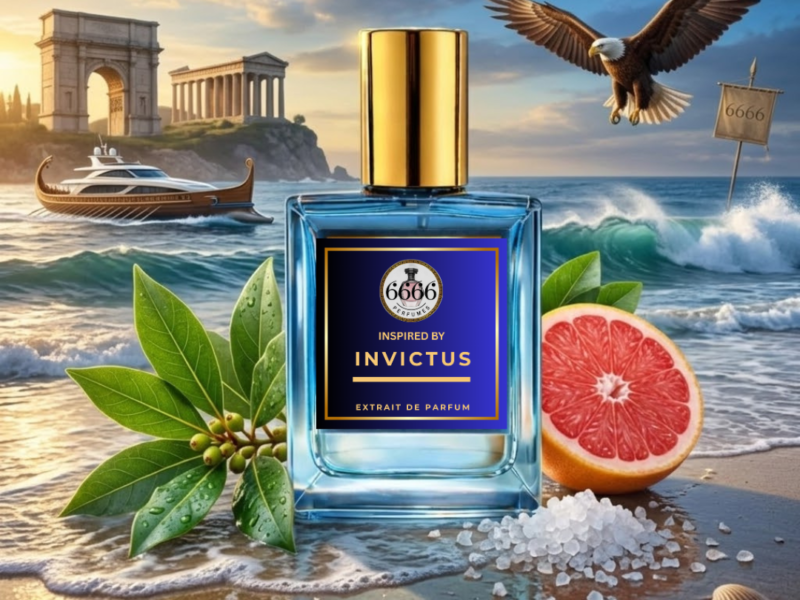 invictus inspired gym fragrance fresh aquatic perfume for men