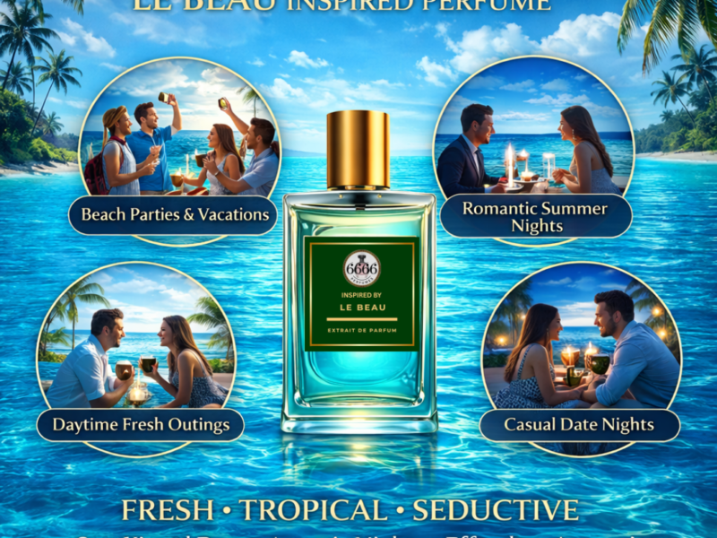 Le Beau inspired perfume best occasions beach vacation date nights fresh summer fragrance India