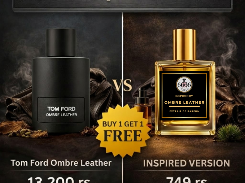 Ombre Leather dupe India under 1000 price comparison original vs inspired perfume 6666