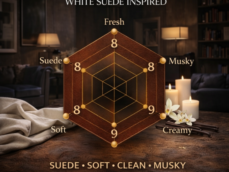 Ombre Leather inspired perfume profile leather amber woody long lasting fragrance India scent radar