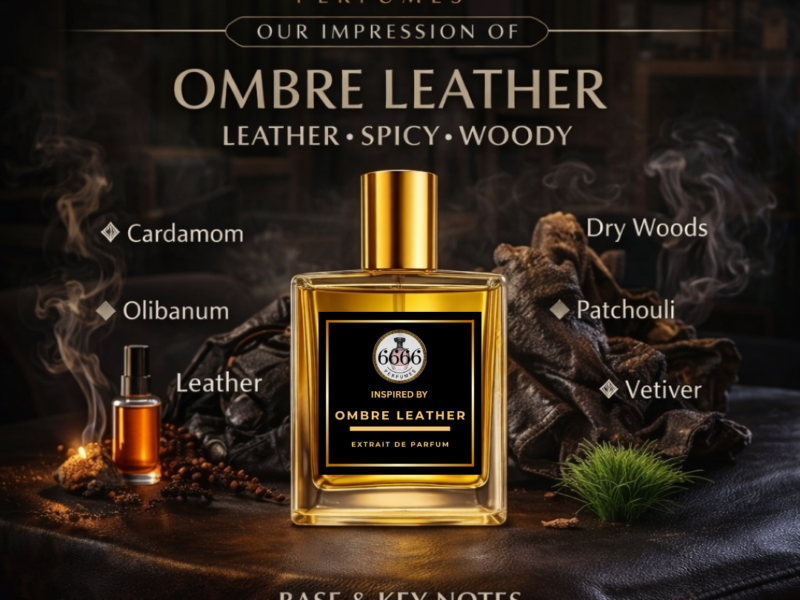 what does Ombre Leather smell like leather amber jasmine spicy woody perfume India