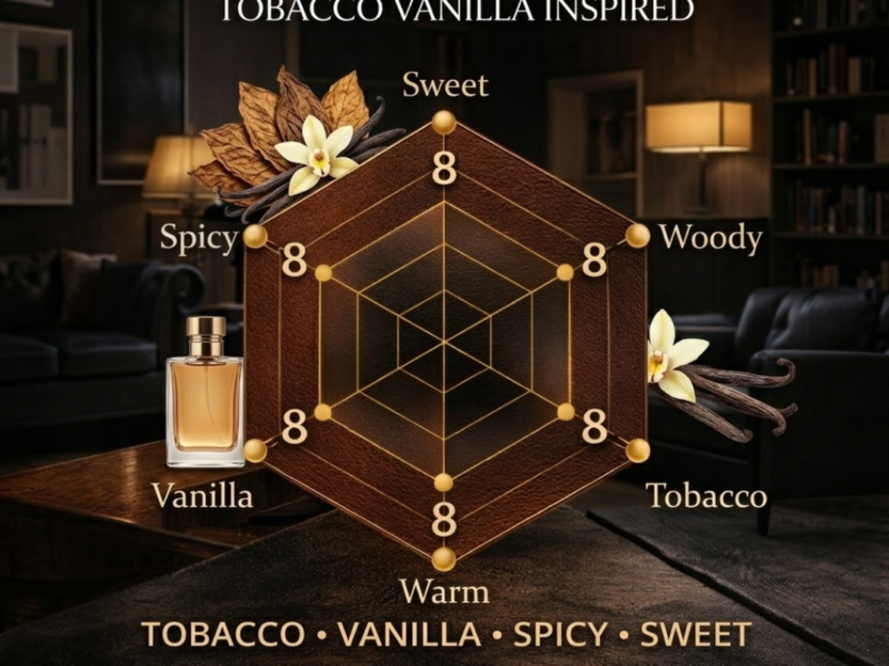 Tobacco Vanille inspired perfume profile gourmand vanilla spicy long lasting fragrance India scent radar