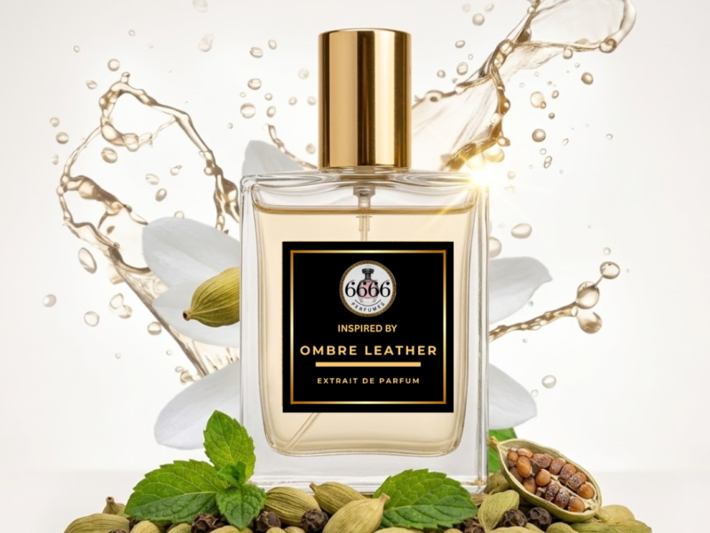 Tom Ford Ombre Leather dupe inspired perfume India long lasting extrait under 1000 by 6666 perfumes leather fragrance