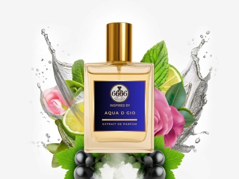 Acqua di Gio inspired perfume for men in India by 6666 Perfumes extrait de parfum long lasting aquatic fragrance