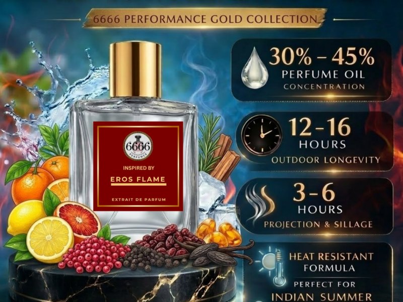 Versace Eros Flame Inspired Extrait Perfume Long Lasting Performance India