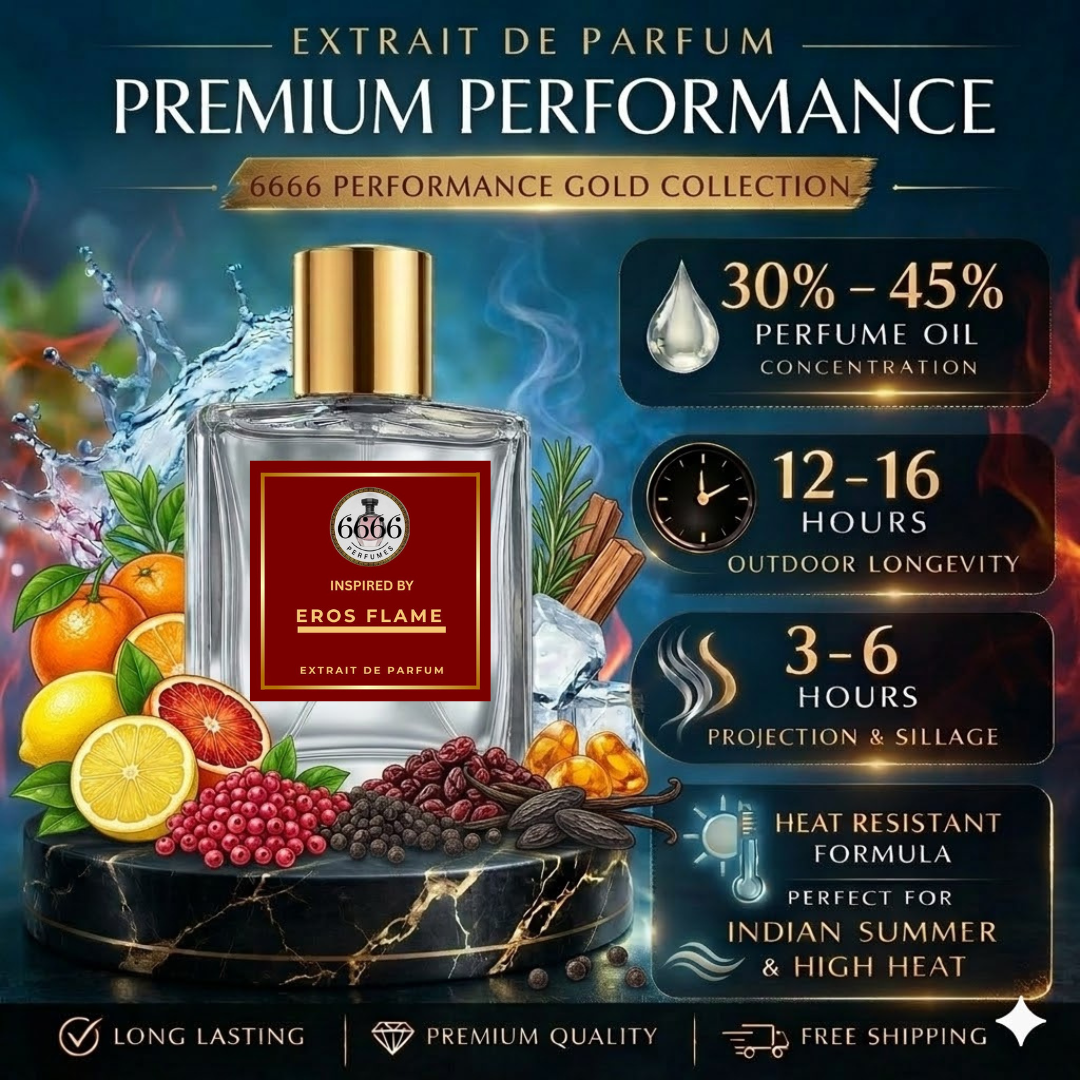 Versace Eros Flame Inspired Extrait Perfume Long Lasting Performance India