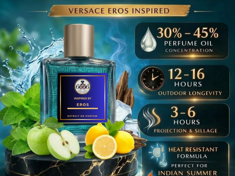 Versace Eros Inspired Extrait Perfume Long Lasting Performance India