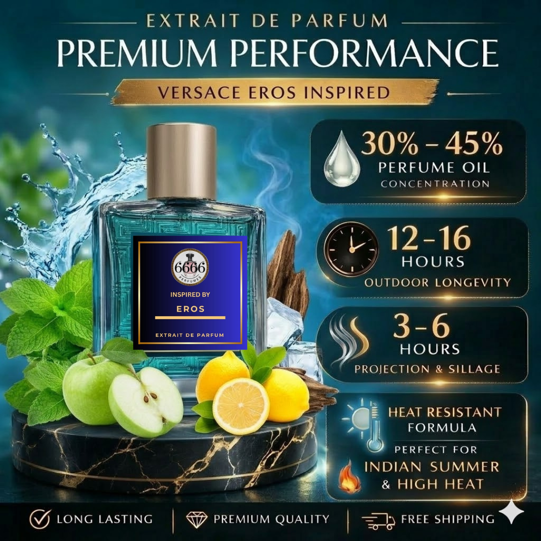 Versace Eros Inspired Extrait Perfume Long Lasting Performance India