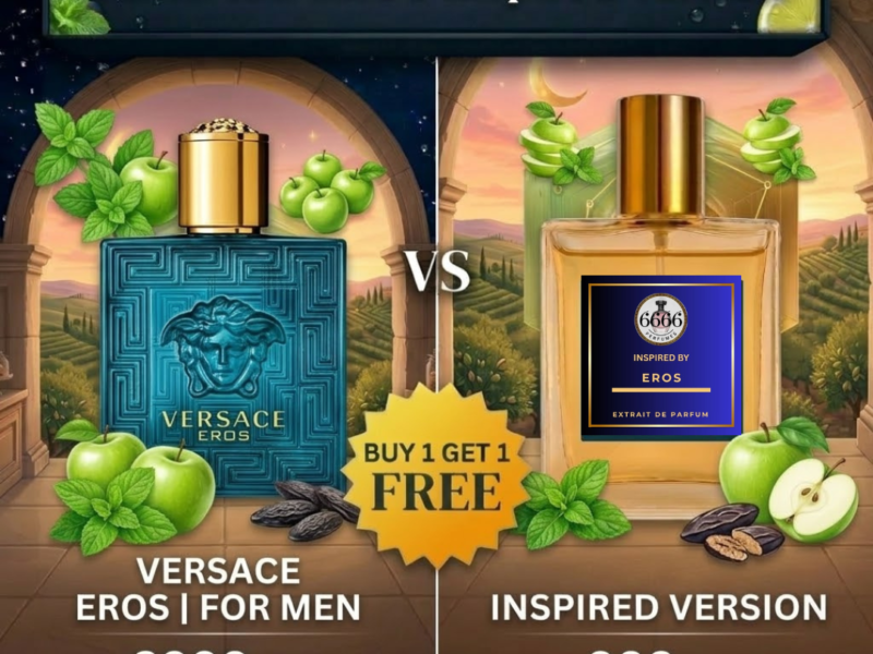 Versace Eros Inspired Perfume vs Designer Original Comparison