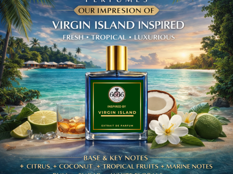 Virgin Island perfume ingredients coconut lime sugar rum tropical fragrance composition