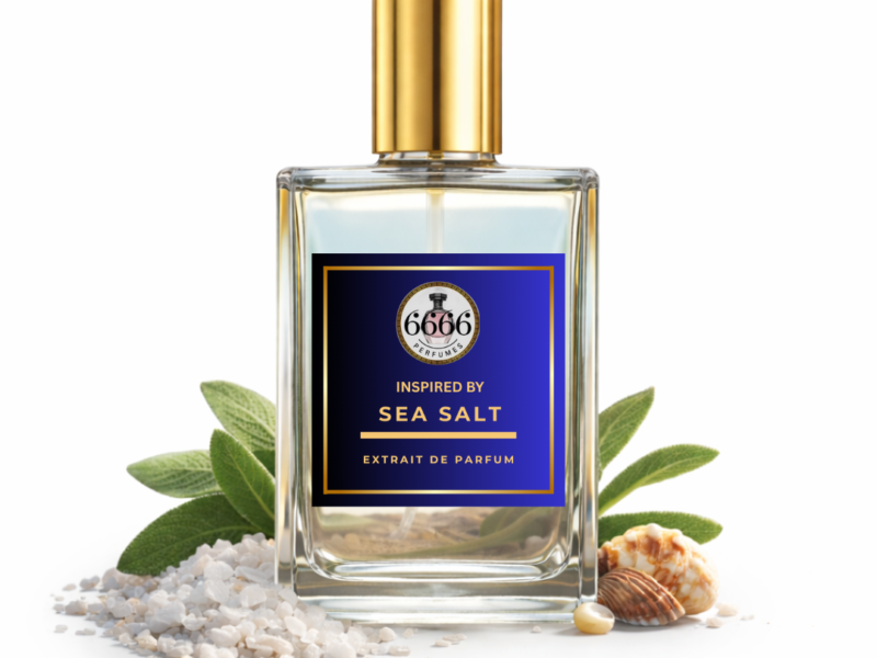 Wood Sage Sea Salt inspired perfume clean white background product image fresh aquatic fragrance
