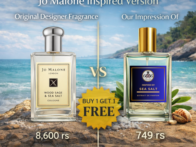 Wood Sage Sea Salt inspired vs Jo Malone original price comparison 12000 vs 749 rupees affordable perfume india