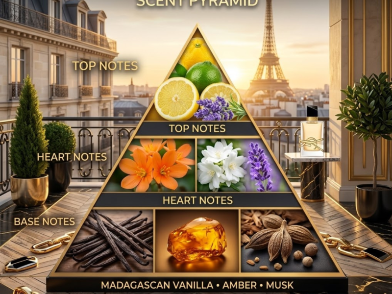 Y Elixir inspired perfume scent pyramid apple ginger lavender tonka patchouli vanilla