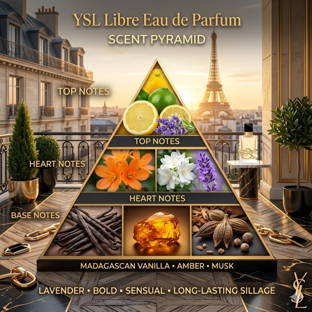 Y Elixir inspired perfume scent pyramid apple ginger lavender tonka patchouli vanilla