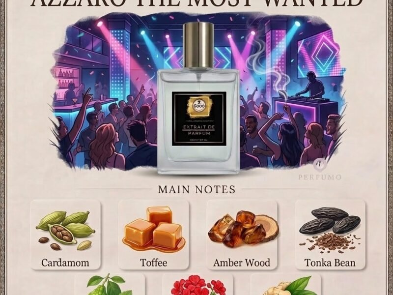 Azzaro Most Wanted inspired fragrance notes ginger vanilla amber spicy sweet scent