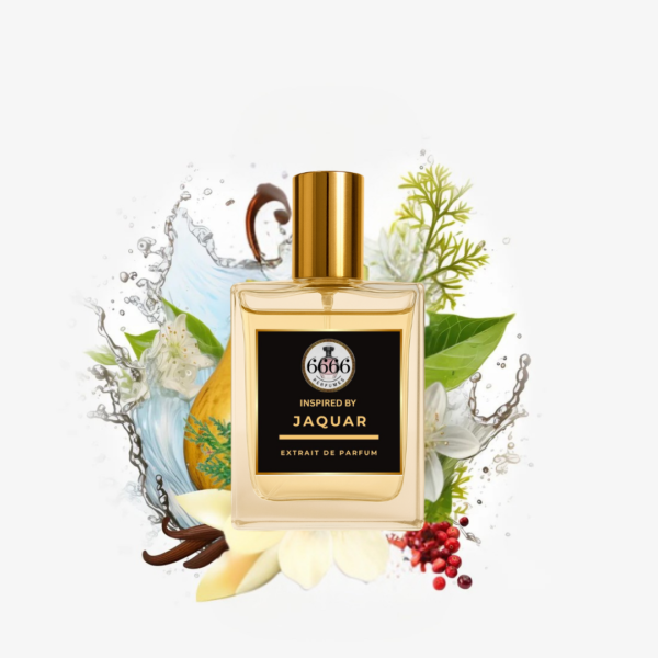 Jaguar Classic Black inspired extrait perfume masculine woody aromatic fragrance by 6666perfumes