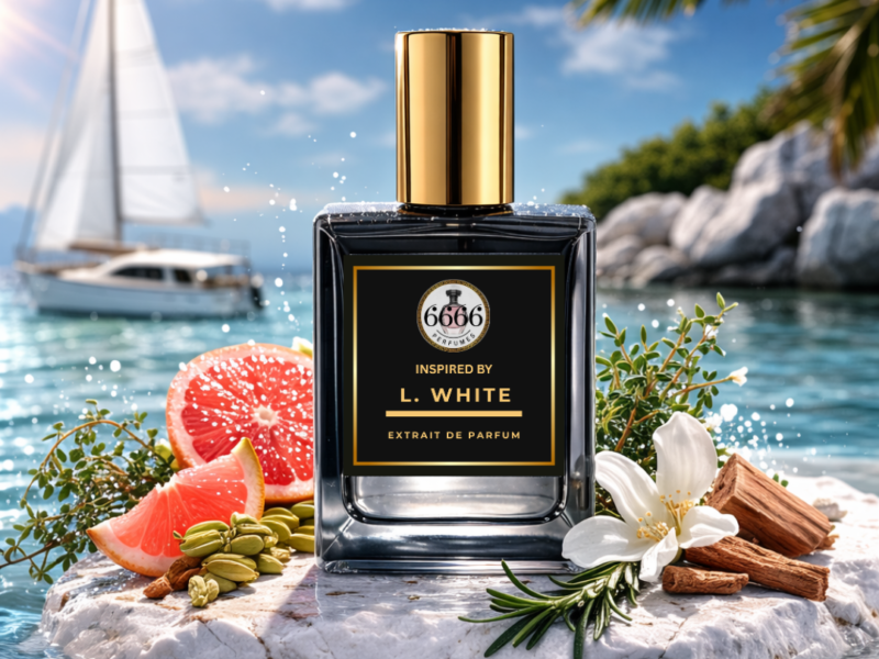 Lacoste White inspired perfume lifestyle fresh sporty fragrance