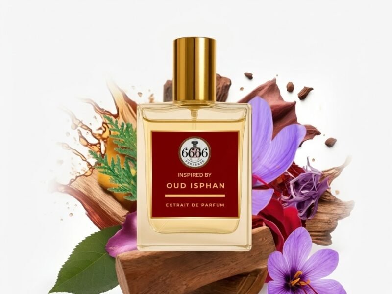 Oud Isphan inspired perfume by 6666perfumes with 30% to 45% oil concentration extrait long lasting luxury oud fragrance under 1000