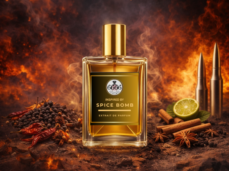luxury warm spicy perfume India long lasting Spicebomb inspired fragrance night ambience seductive scent