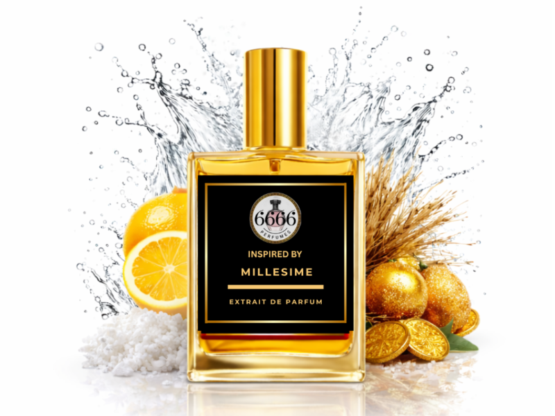 Creed Millesime Imperial inspired perfume by 6666 Perfumes with citrus, sea salt and golden notes extrait de parfum India