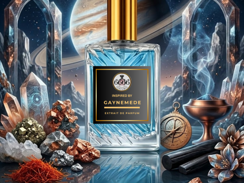 futuristic niche perfume metallic minimal aesthetic luxury fragrance unique scent