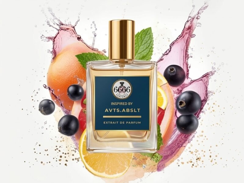 Aventus Absolu perfume by 6666perfumes extrait de parfum black gold luxury bottle