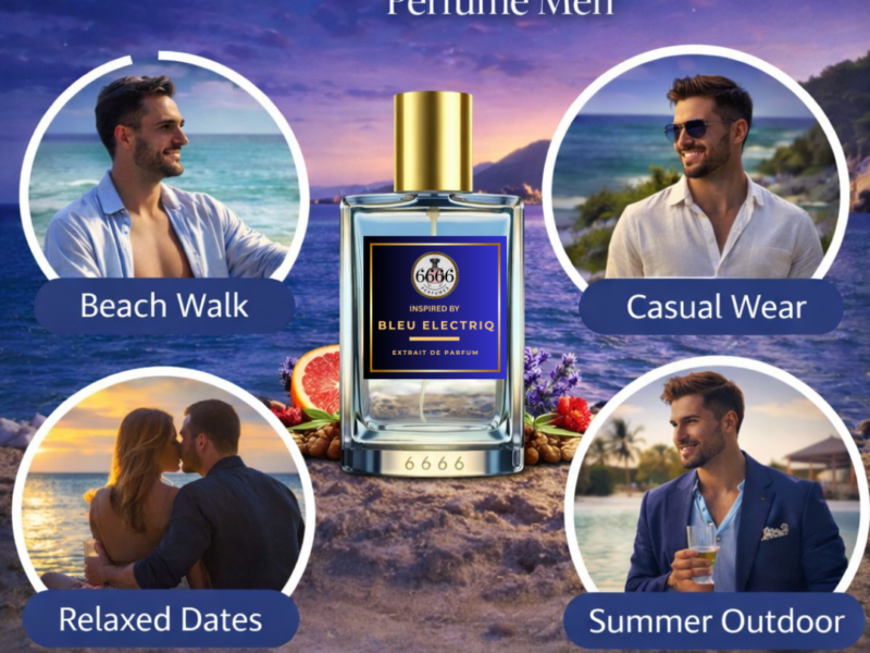 Bleu Electrique inspired perfume for men best occasions beach walk casual wear summer outdoor relaxed dates fresh spicy fragrance