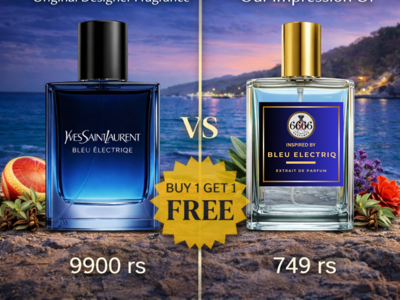 Bleu Electrique inspired perfume vs original price comparison 9900 vs 749 rupees affordable alternative india