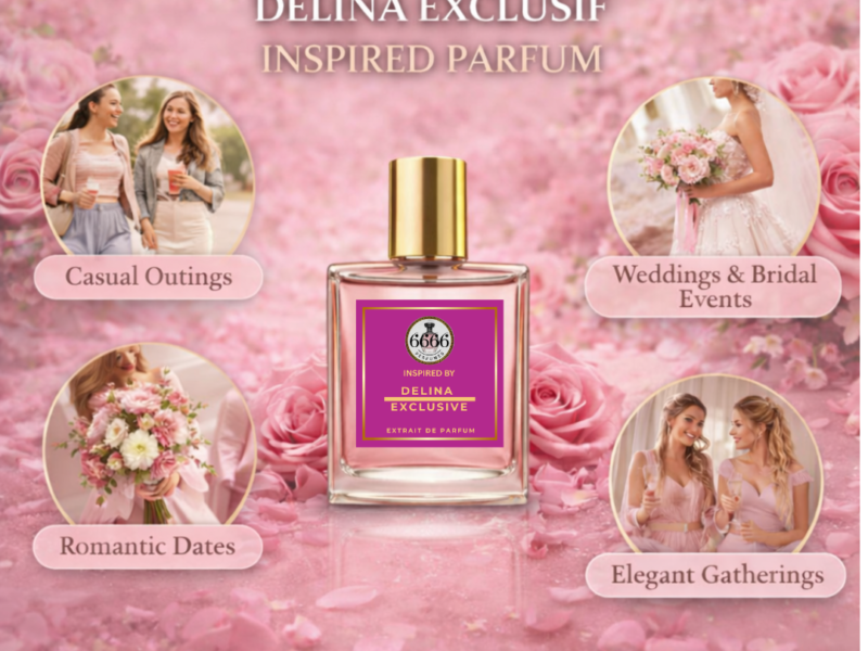 Delina Exclusif inspired perfume best for weddings romantic dates elegant gatherings and casual outings floral feminine fragrance