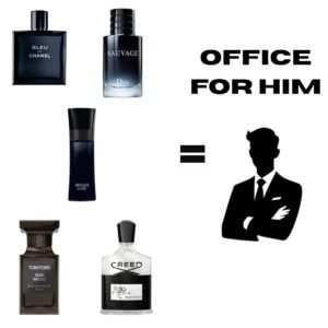 👔 Office Combo: 5 luxury inspired pocket perfumes (10ml each)