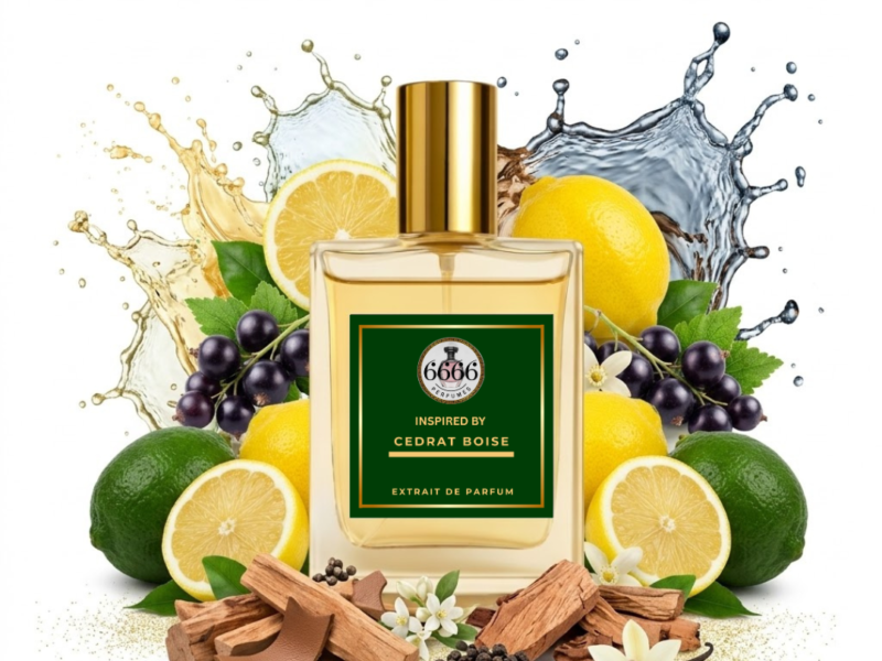 Cedrat Boise inspired perfume India Extrait 30% to 45% long lasting citrus woody fragrance