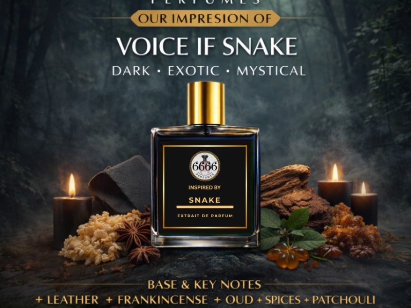 our impression of voice of the snake perfume dark exotic mystical oud leather incense