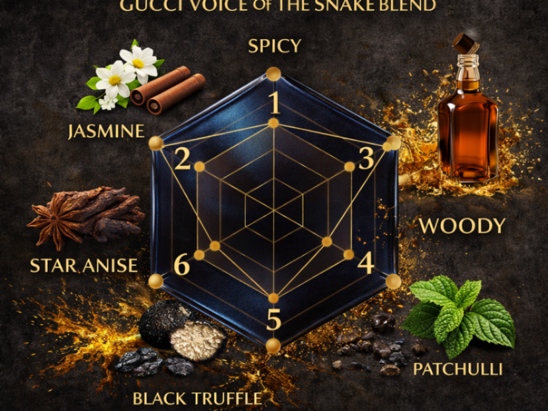 voice of the snake scent radar woody spicy earthy patchouli leather jasmine oud