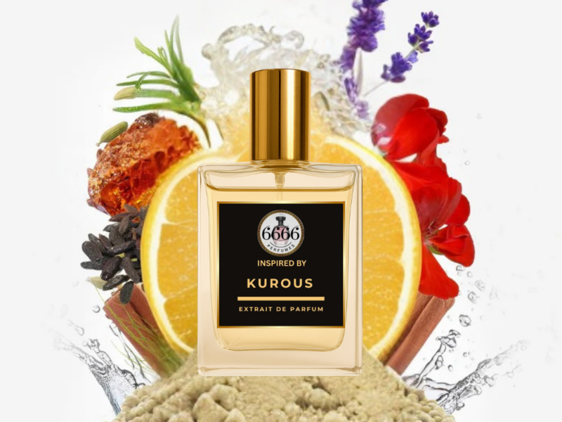 YSL Kouros inspired perfume for men with bold aromatic fougère notes and long-lasting extrait concentration