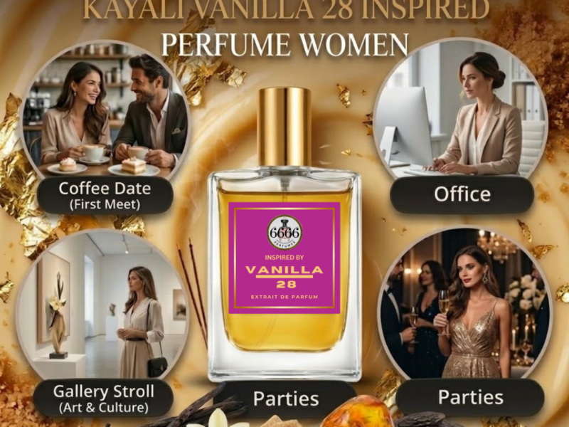 Kayali Vanilla 28 inspired perfume best occasions women coffee date office parties sweet vanilla fragrance India