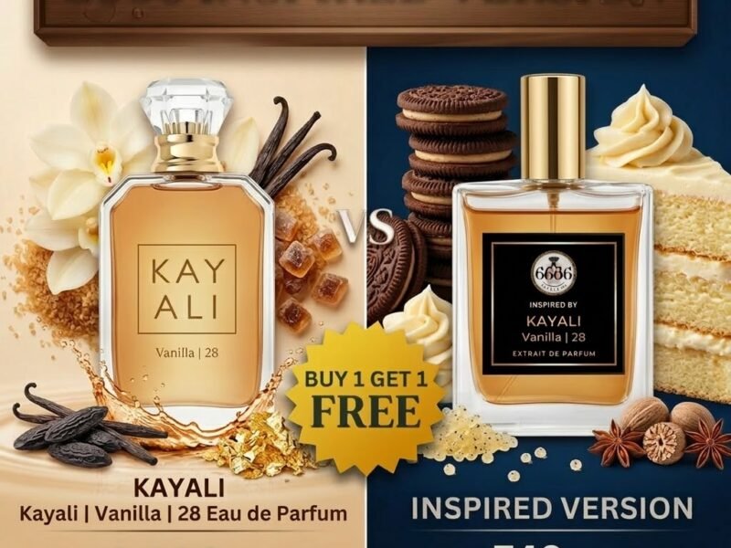 Kayali Vanilla 28 inspired perfume vs original vanilla gourmand fragrance comparison