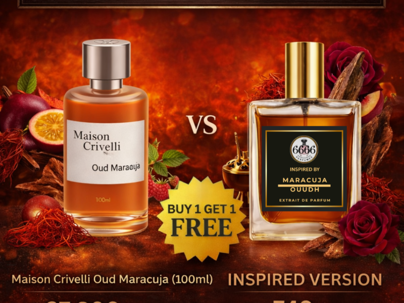 Oud Maracuja inspired perfume India buy 1 get 1 free extrait de parfum alternative