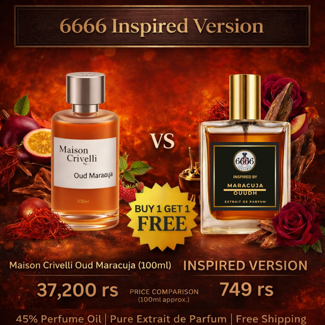Oud Maracuja inspired perfume India buy 1 get 1 free extrait de parfum alternative