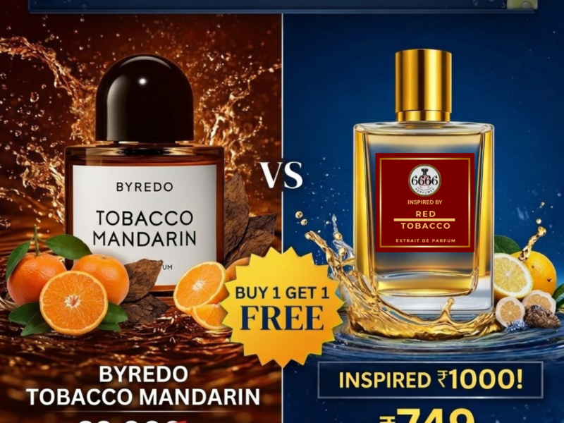 Tobacco Mandarin dupe vs original price India affordable alternative under ₹500