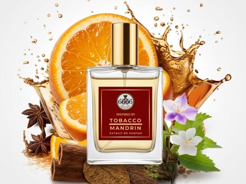 Tobacco Mandarin inspired perfume India warm spicy citrus fragrance long lasting extrait under ₹1000