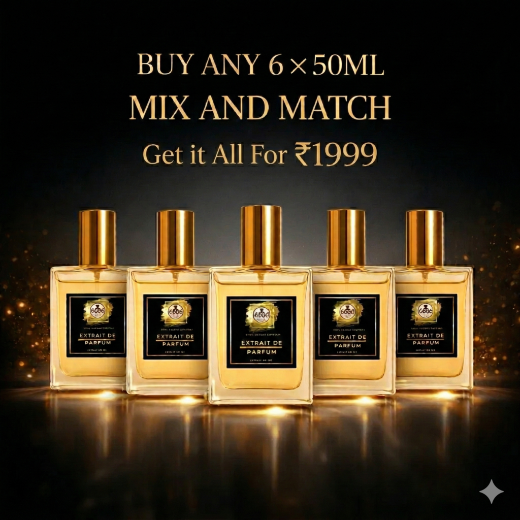 Buy Any 6×50ml Perfumes for ₹1999
